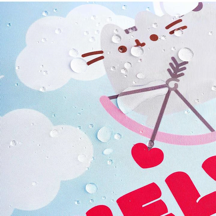 Actual product image Pusheen Gaming Mousepad XXL Cat Gaming Mousepad XXL non-slip and water-repellent Mousepad Large (XXL)