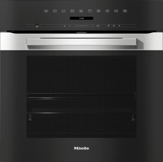Immagine prodotto Miele Forno con display con testo in chiaro, termometro per alimenti e pirolisi H 7262 BP