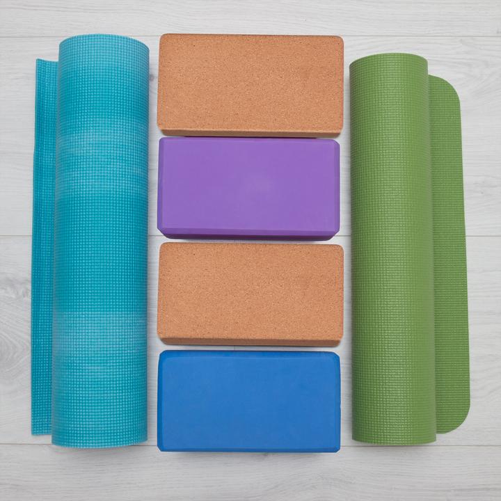 Actual product image Relaxdays 2x yoga block