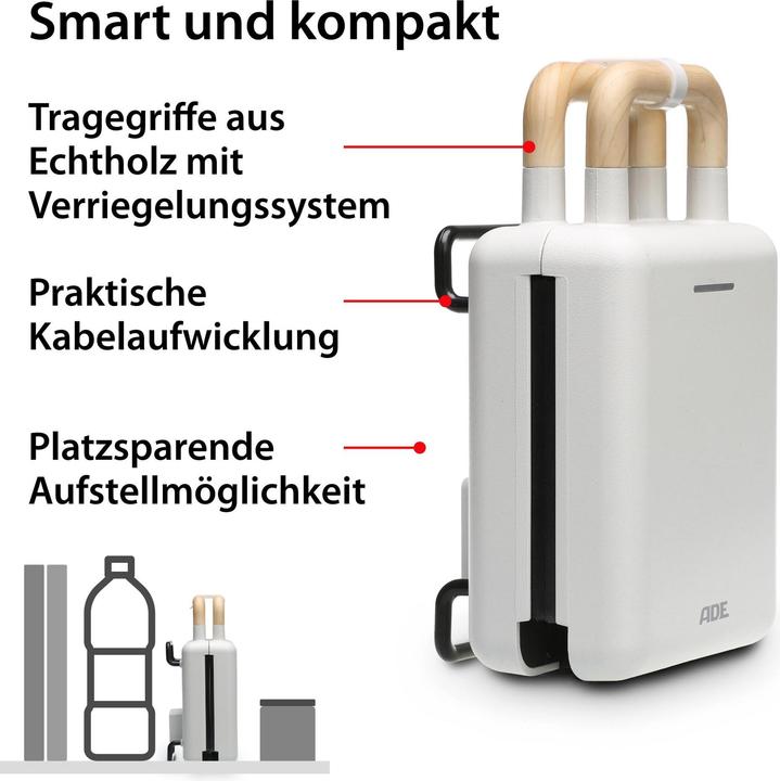 Image du produit ADE Gaufrier blanc