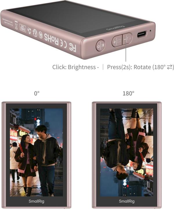 Image du produit SmallRig 5746 Wireless Display Mirroring Adapter for Mobile Phone (Selfie Kit) (Accessoires vidéo divers)