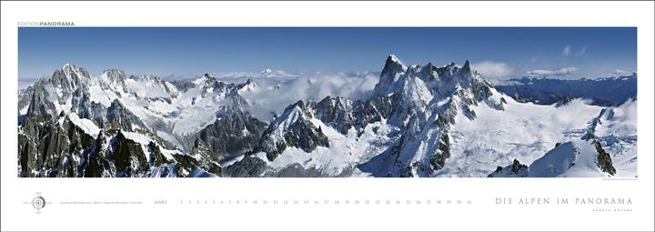 Produktbild Die Alpen im Panorama