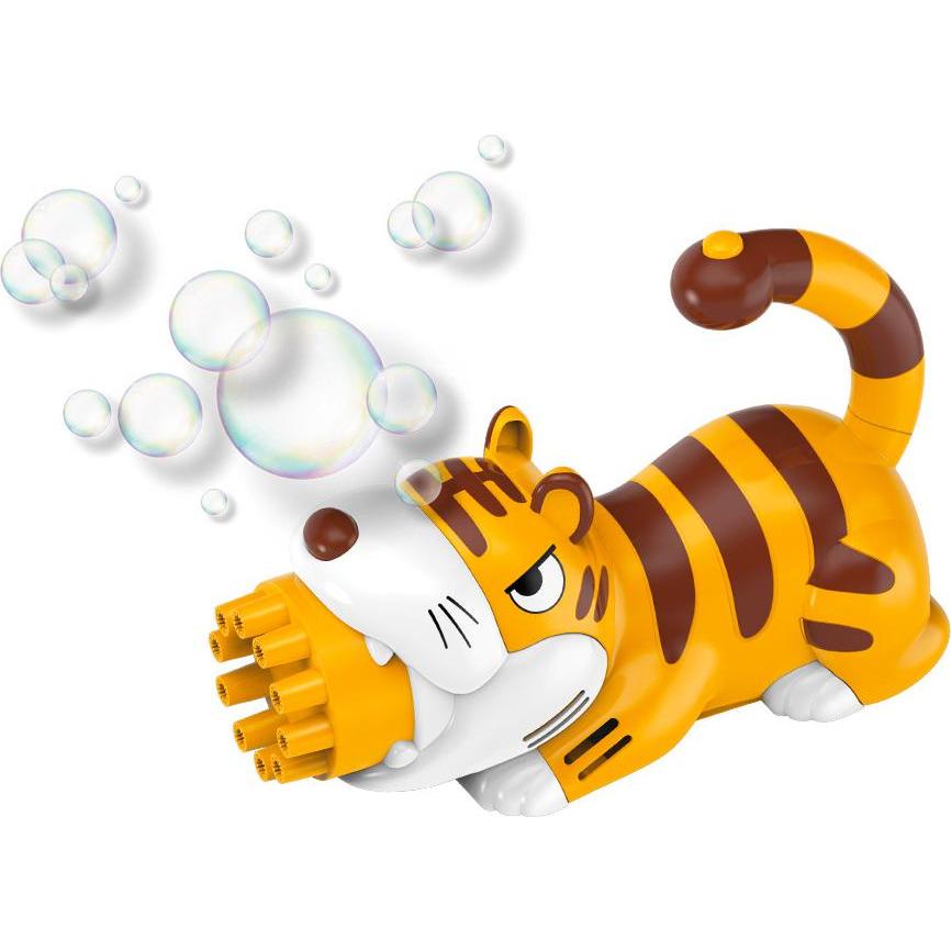 VR Shinecon Seifenblasenpistole 10 Löcher - Tiger Gelb