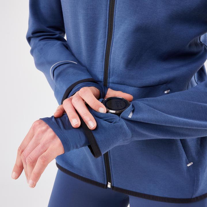 Produktbild Kiprun Laufjacke Damen warm - Run 500 Warm blau (S)