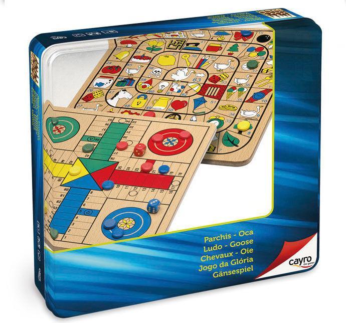 Actual product image Cayro Parchís-Oca Game Board (English, French, German, Italian, Portuguese, Spanish, 2 - 4 Players)