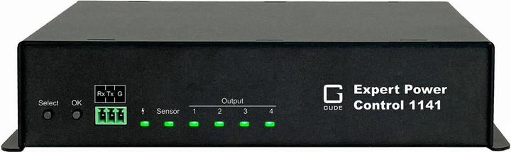 Actual product image Gude 1141-1 4-way switched PDU with measurement and monitoring