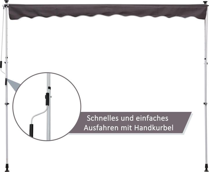 Actual product image Outsunny Clamping awning (2 m)
