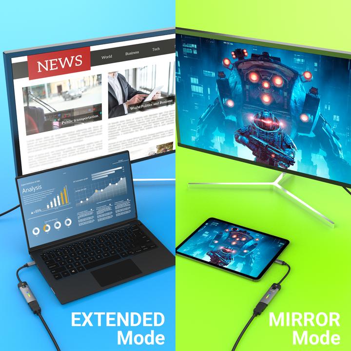 Immagine prodotto j5Create Adattatore da USB-C a HDMI (HDMI, 10 cm)
