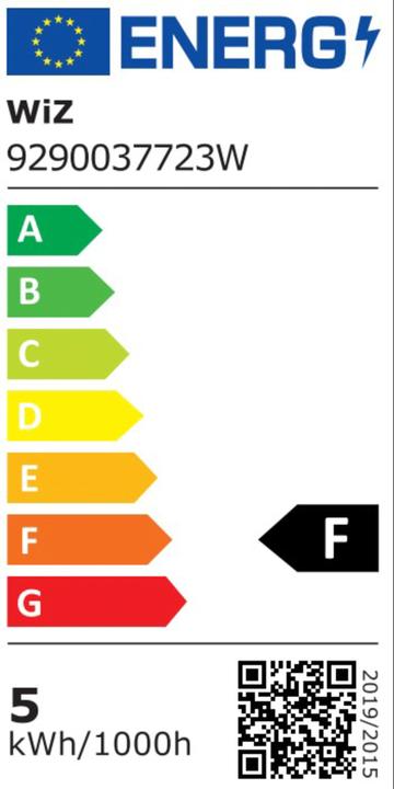 Energy Label WiZ LED Spot (GU10, 345 lm, 3x)
