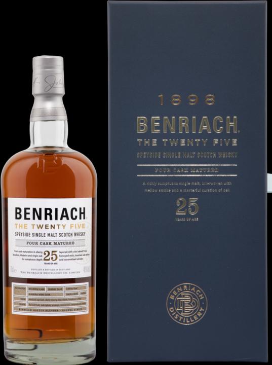 Actual product image BenRiach 25 Year Old The Twenty Five (Scotch whisky)