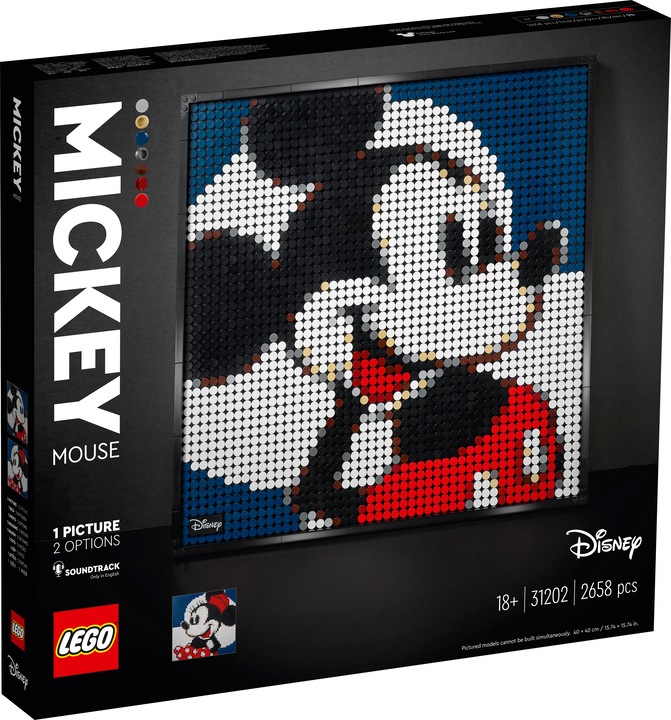 Immagine prodotto LEGO Topolino della Disney (31202, LEGO Art, LEGO DC)