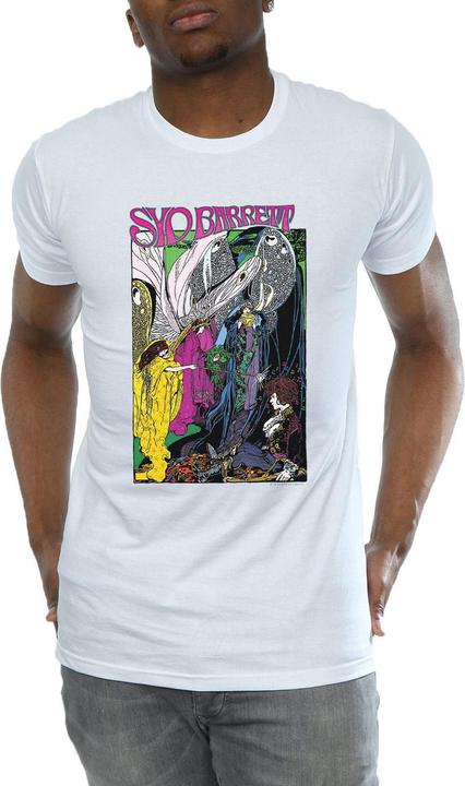 Actual product image Syd Barrett Mens Fairies Poster T-Shirt (M)