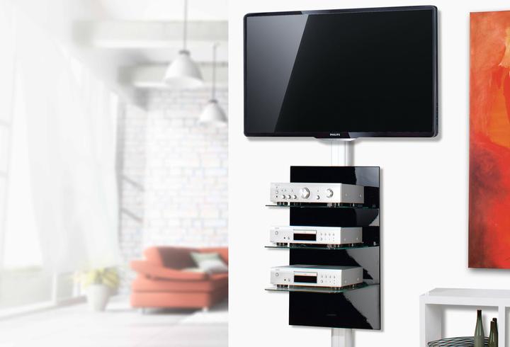 Image du produit VCM Morgenthaler WS 100 Slim - 200 x 200 mm - 600 x 400 mm - 20 - 20° - 0 - 90° - St (Mur, 30 kg, 26" - 70")