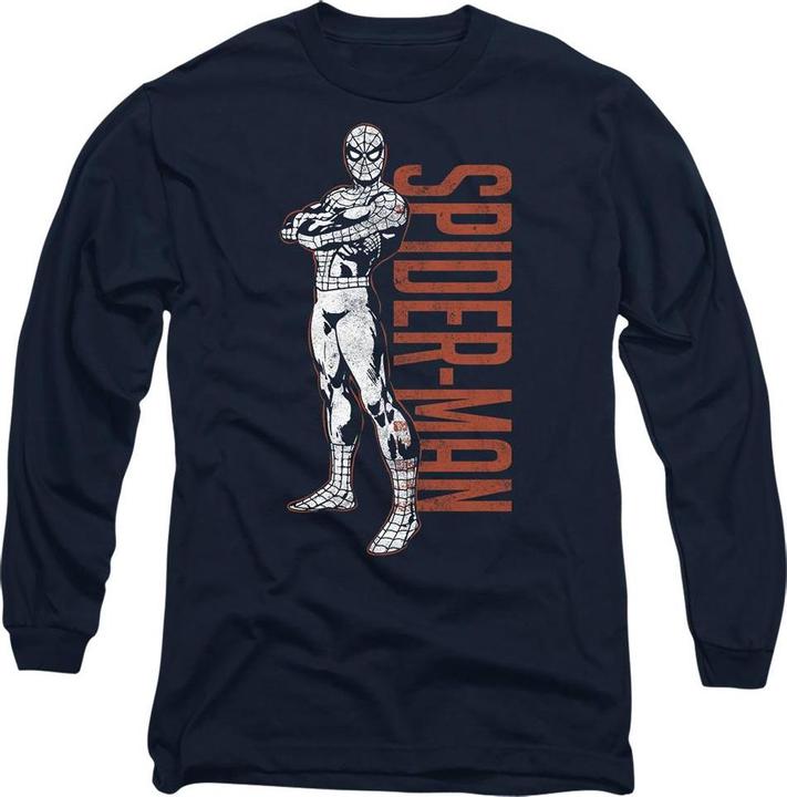 Immagine prodotto Spiderman Maglietta Posizione da Eroe Adulto Unisex (L)