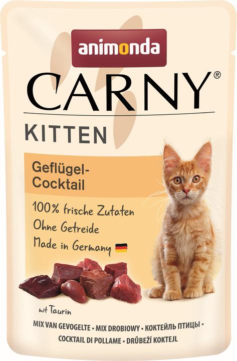 Actual product image animonda Carny Kitten (Puppy + kitten, 12 pcs., 85 g)