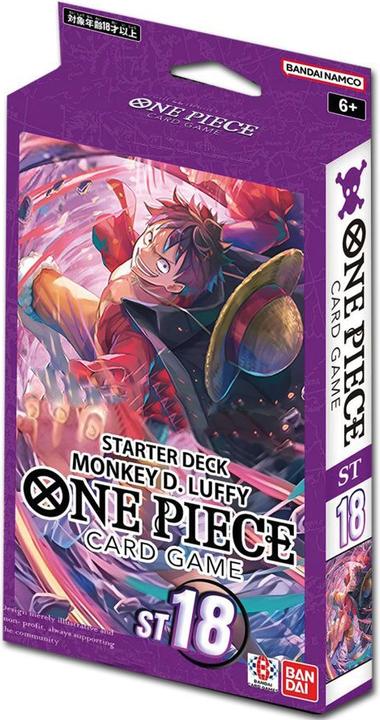 Produktbild One Piece Starter Deck Monkey D. Luffy ST-18 EN (Englisch, Deck)
