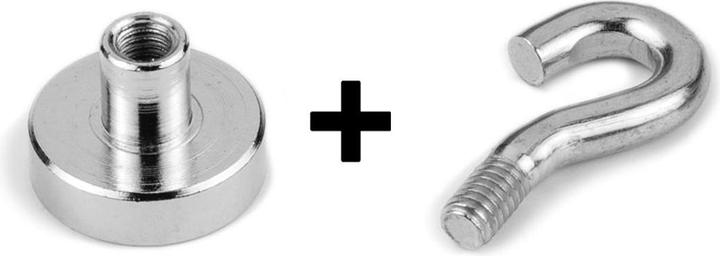 Produktbild Supermagnete Hakenmagnet (5x)