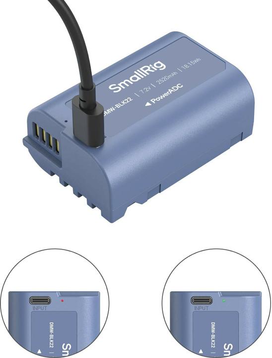 Productafbeelding SmallRig DMW BLK22 (Batterij van de camera)