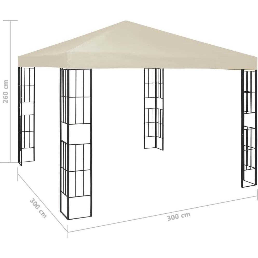 VidaXL, Pavillon, Aloysia (300 cm, 300 cm)