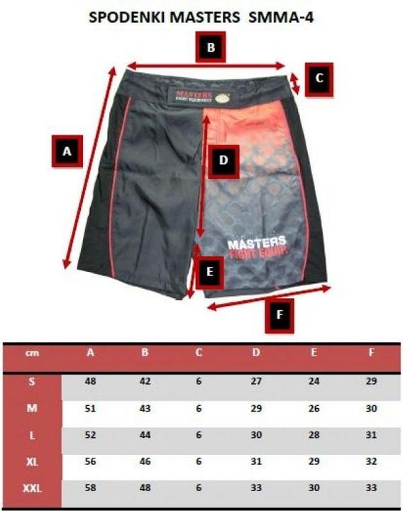 Image du produit Masters Short MMA - SMMA-4 PROMOTION