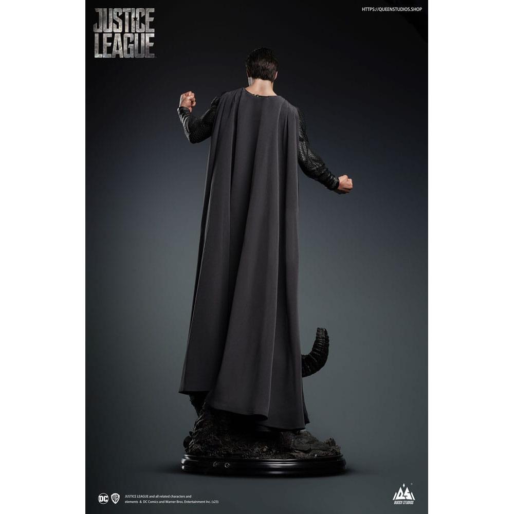 Queen Studios DC Comics statuette 1/3 Superman Black Suit Version Regular Edition 80 cm