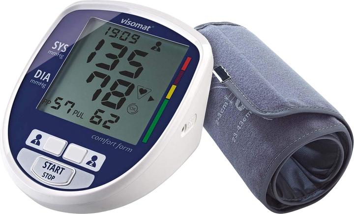 Immagine prodotto Visomat Monitor della pressione sanguigna in forma confortevole (Sfigmomanometro per braccio)