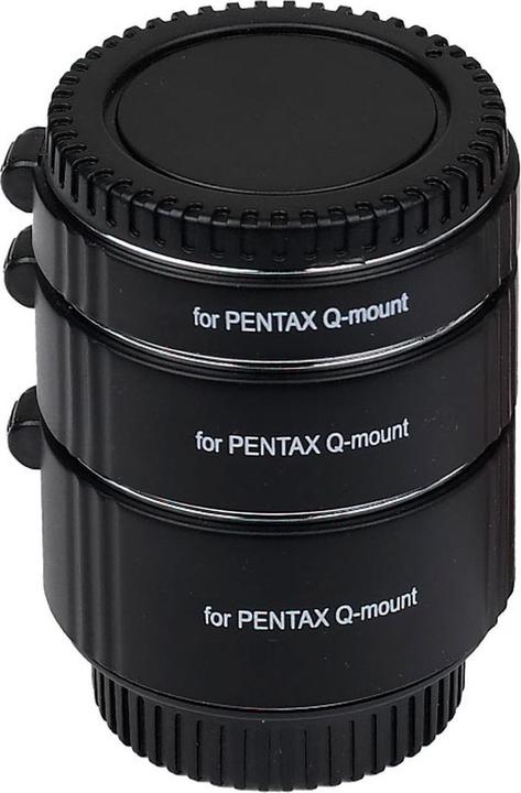 Produktbild Caruba Extension Tube Set Pentax Q Chrom (Makro-Zwischenring, Pentax Q)