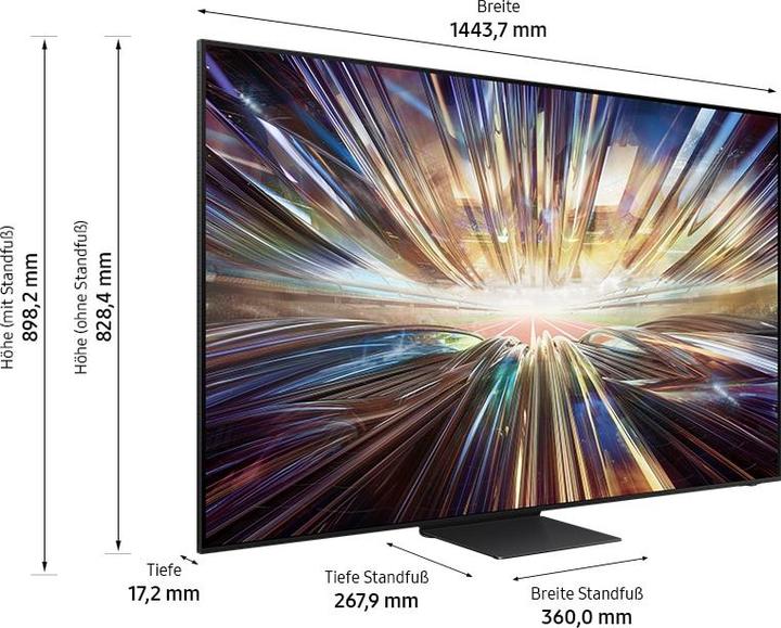 Produktbild Samsung 65" Neo QLED 8K QN800D Tizen OS™ Smart TV 2024 (65", QN800D, NeoQLED, 2024)
