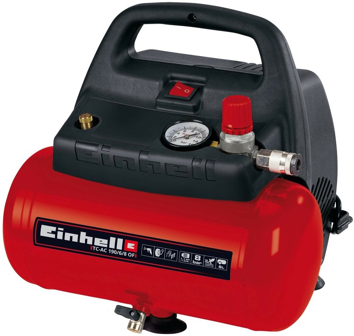 Immagine prodotto Einhell Th-Ac 190/6 Of (8 bar, 6 l)
