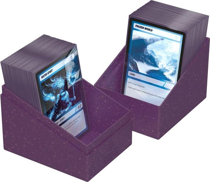Actual product image Ultimate Guard Return To Earth Boulder Deck Case 133+ taille standard Violet
