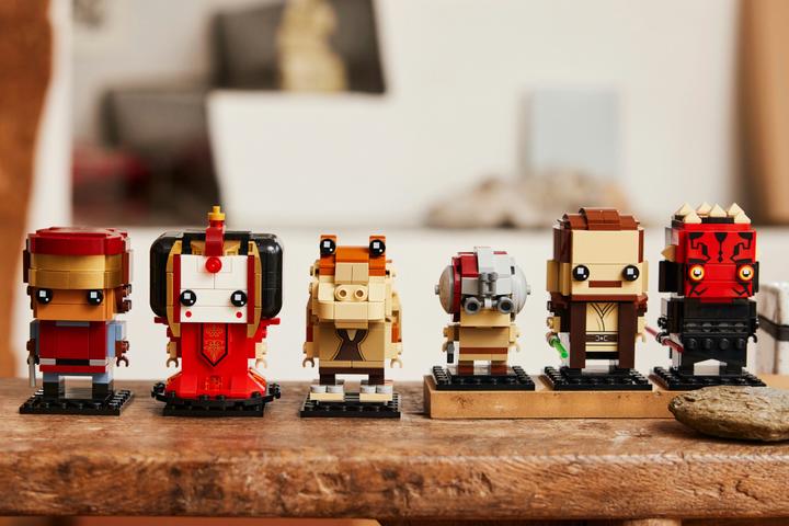 Produktbild LEGO Die dunkle Bedrohung (40676, LEGO Brickheadz, LEGO Star Wars)