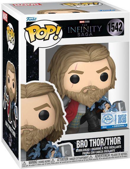 Actual product image Funko Marvel POP! Vinyl Figur Split- Thor/Bro Thor Exclusive 9 cm