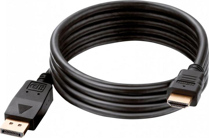 Produktbild HDgear DisplayPort — HDMI (Typ A) (2 m, DisplayPort, HDMI, 1.3)