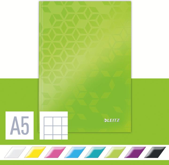 Produktbild Leitz Wow (A5, Kariert, Harter Einband)