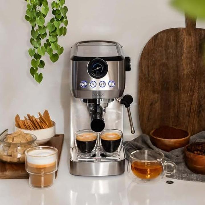 Actual product image Cecotec Cafetera espresso Power Espresso 20 Steel Pro