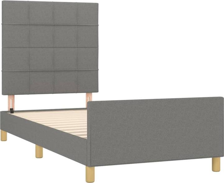 Produktbild vidaXL Bettgestell mit Kopfteil (80 x 200 cm)