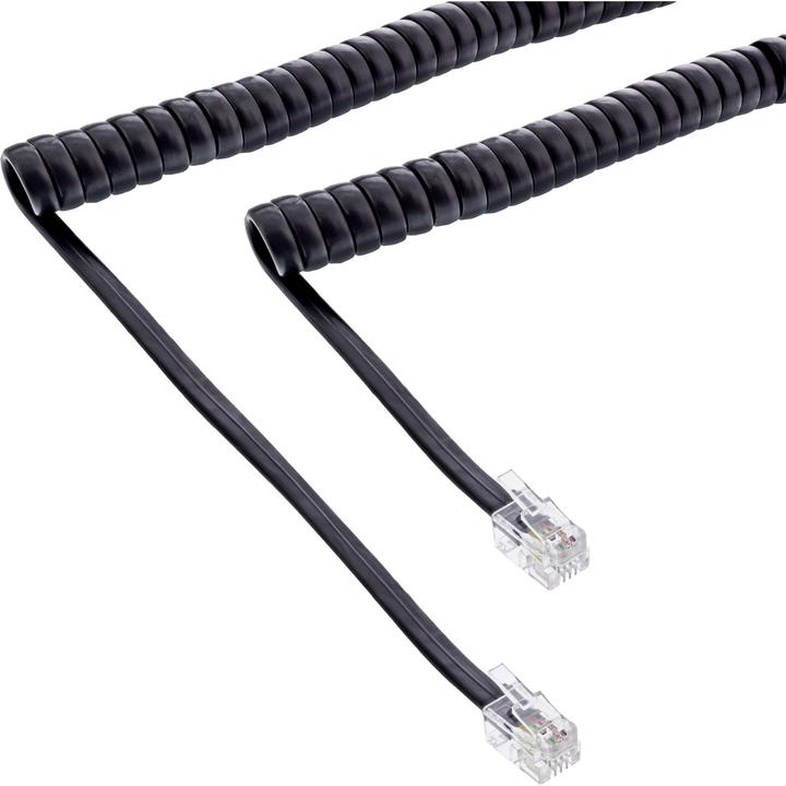 InLine Spiraalkabel van de handset