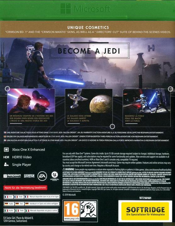 Actual product image EA Games Star Wars: Jedi Trap Order - Deluxe Edition (Xbox One X, Xbox Series X, DE)