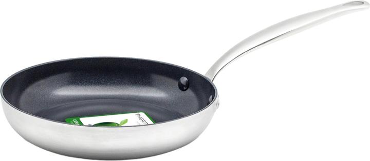 Produktbild Greenpan ESH Ind Bl 9011 INFP8 opn fry 30cm (28 cm, Bratpfanne, Edelstahl)