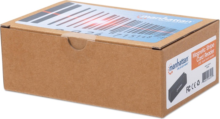 Actual product image Manhattan Magnetic card reader (USB)