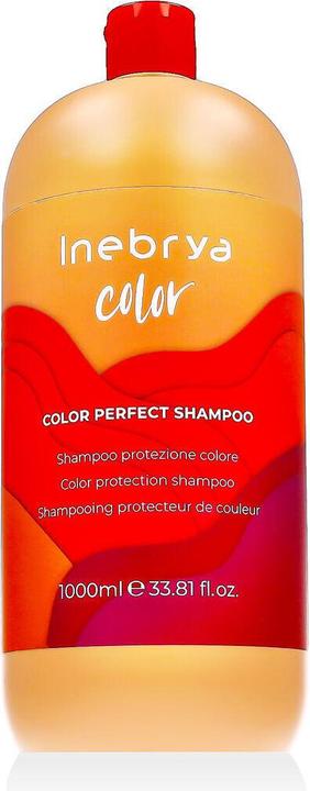 Produktbild Inebrya COLOR PERFECT Szampon do włosów farbowanych 1000ml (1000 ml, Flüssiges Shampoo)