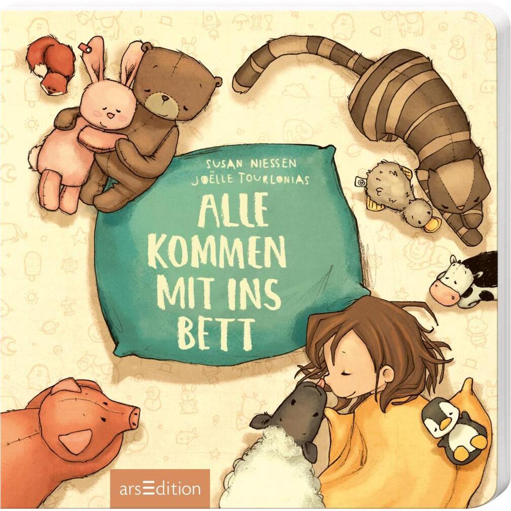 Alle kommen mit ins Bett, Kinderbücher von Susan Niessen