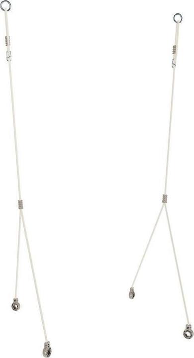 Hudora 2 Seile für Nestschaukel Lounge 110 cm