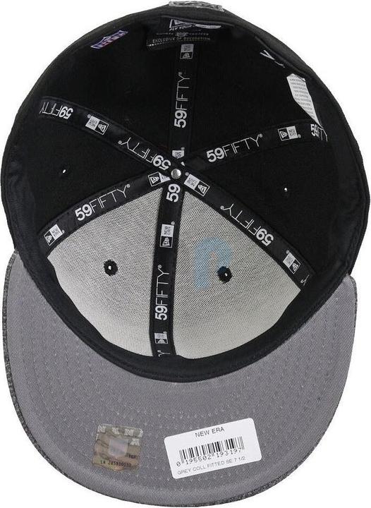 Produktbild New Era NFL - Seattle Seahawks - Grey Collection 59Fifty Cap schwarz 6 7/8 (56)