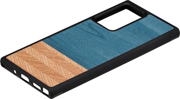 Actual product image Man.Wand &WOOD case for Galaxy Note 20 Ultra denim juodas (Samsung Galaxy Note 20 Ultra)