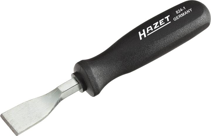 HAZET Blunt scraper 824-1 ∙ Flat profile ∙ 0.5 x 23 mm