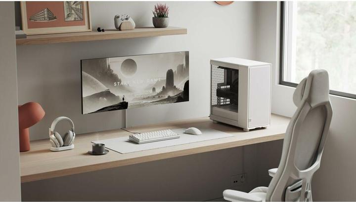 Produktbild Fractal Epoch TG (weiss, Tempered Glass) (ATX, mATX, Mini-ITX)