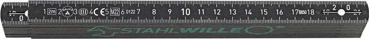 Actual product image Stahlwille 13112 2M 77470003 Zollstock