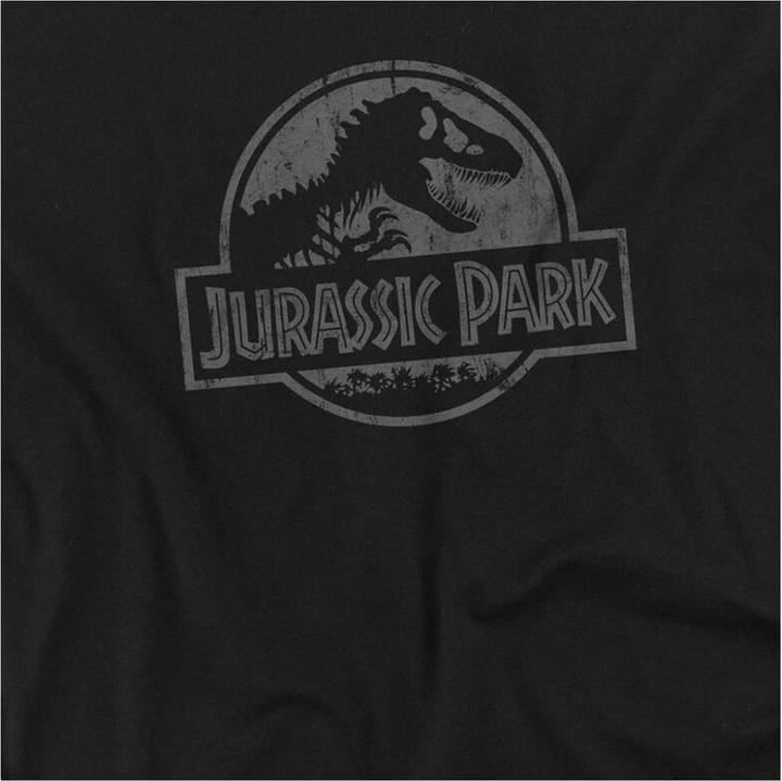 Immagine prodotto Jurassic Park Maglietta con logo monocromatico (M)