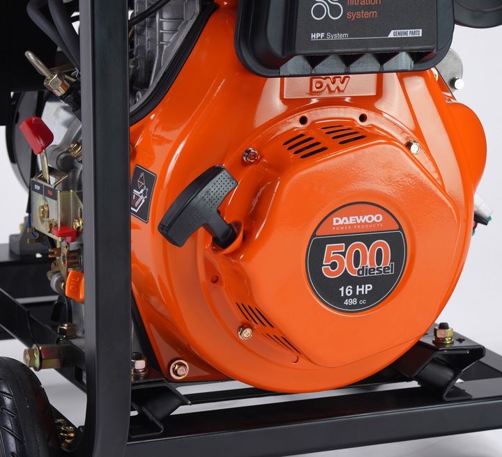 Produktbild Daewoo Power Products Diesel Stromerzeuger (6000 W, 14 l)